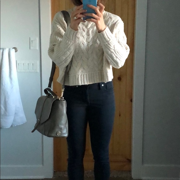 Tory Burch top Handle Satchel Bag, Grey - Picture 7 of 7